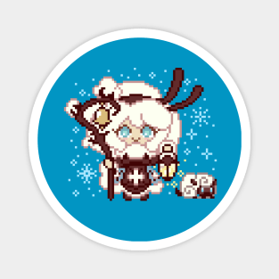 Cotton Cookie Pixel Magnet